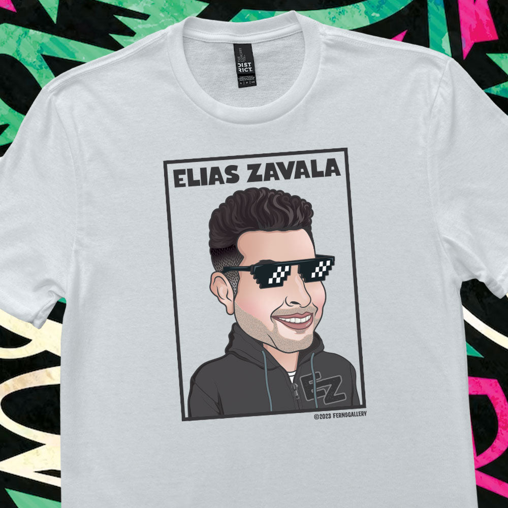 Elias Zavala Shirt 2 (White)