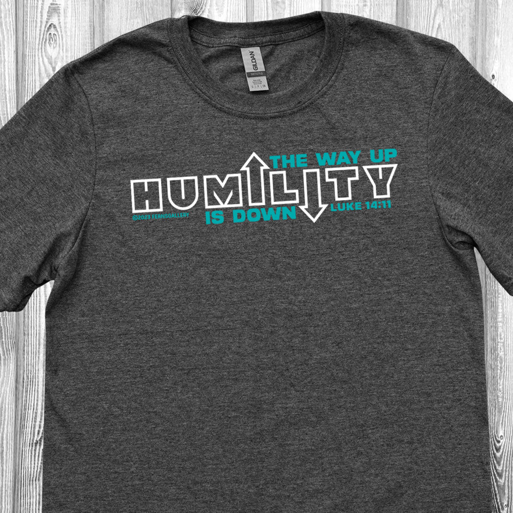 Humility Shirt (Dark Gray)