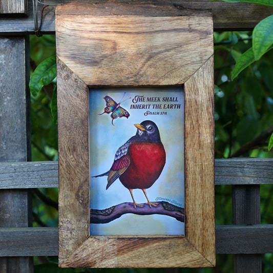 The Robin Art 4" x 6"