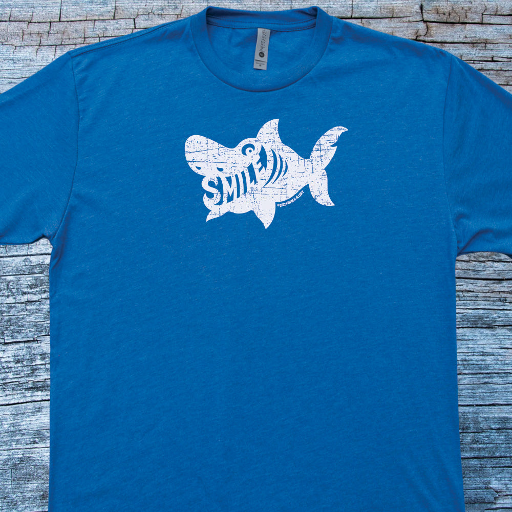 Shark Smile Shirt (Blue)